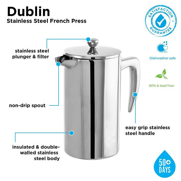 GROSCHE DUBLIN 8 Cup French Press